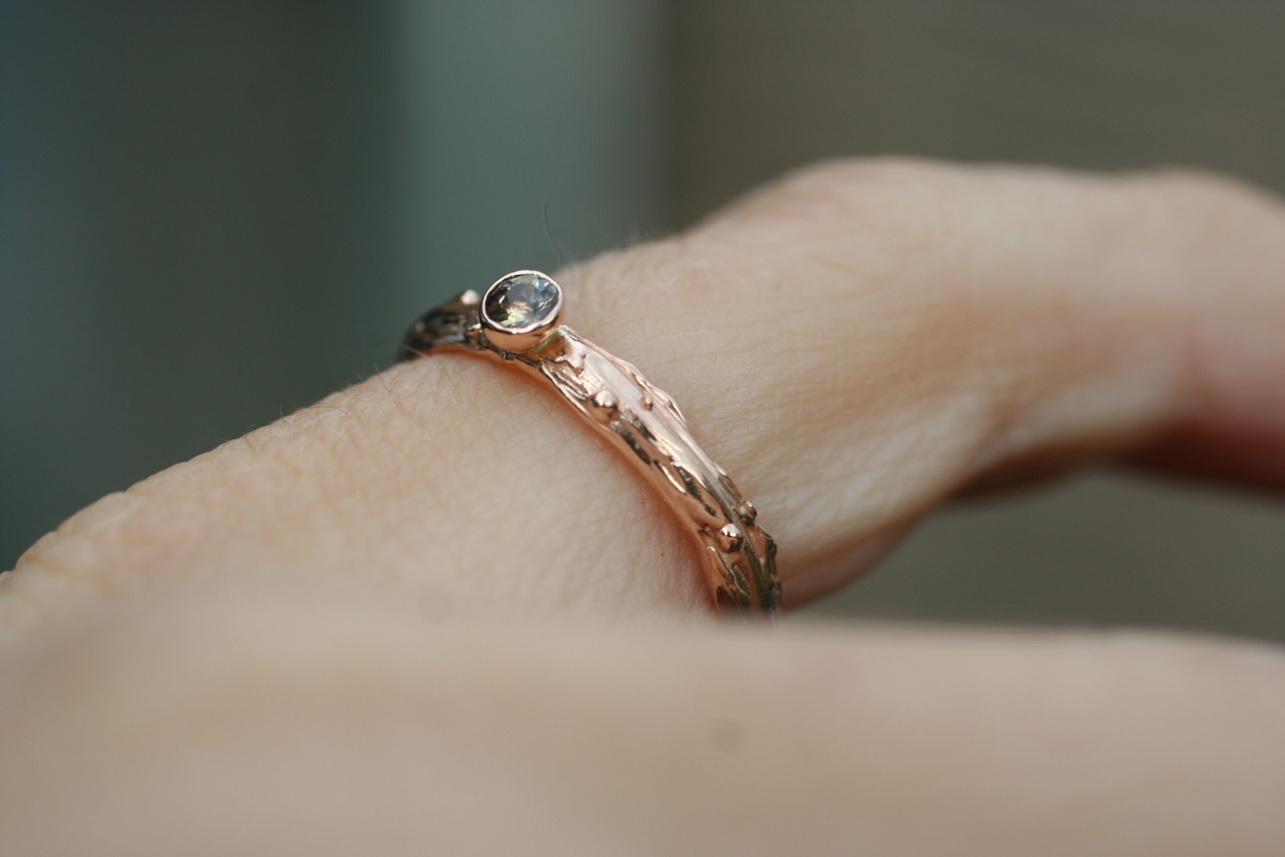 Living Waters Jewellery Erikos Lygnugarės autorinė kūryba, žiedas