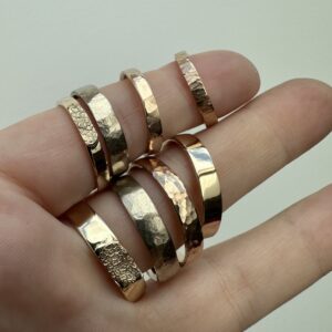 įvairių dizainų vestuviniai žiedai, Living Waters Jewellery